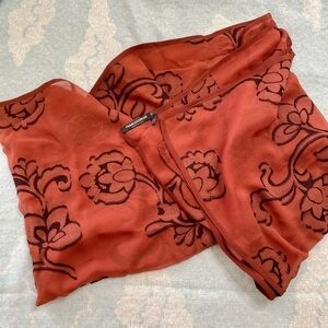 Franco Ferrari Vintage Silk and Wool Scarf